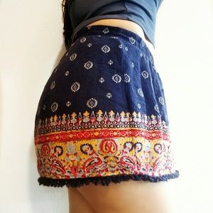 Festival flowy shorts